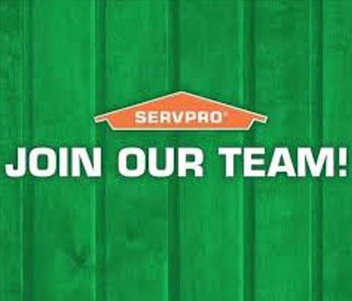 SERVPRO house logo with the words "join Our Team"